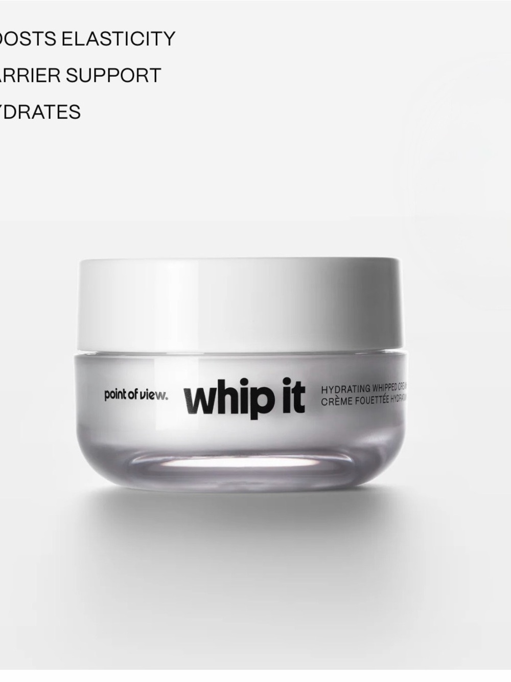 Whip It Hydrating Whipped Cream Moisturizer — White